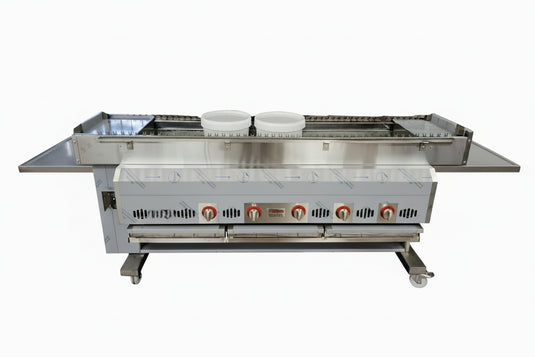 180cm Automatic Gas Conveyor Rotating Chargrill | Commercial Rotating Chargrill