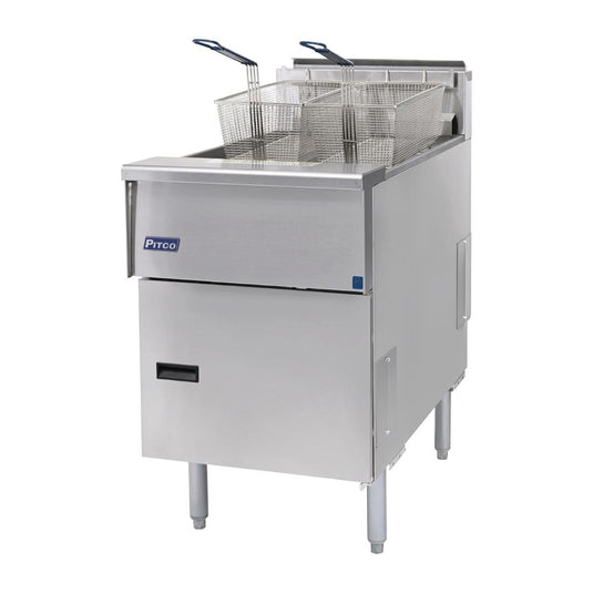 Pitco Solstice Electric Fryer + Filter SF-SE18S-SSTC Energy Star