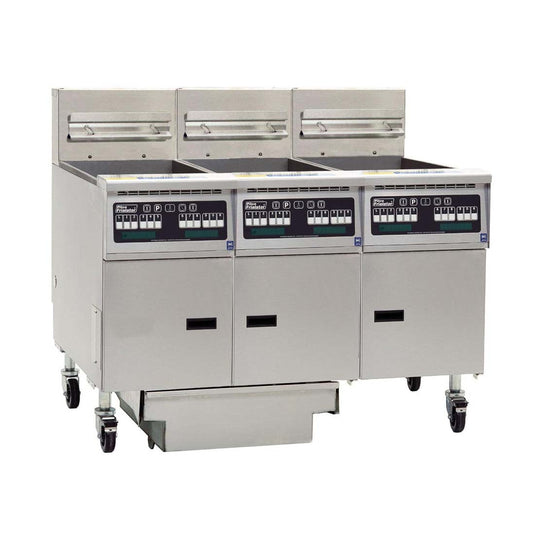 Pitco Electric Fryer Suite 4-Tank SEH50/FD-FFFF Commercial