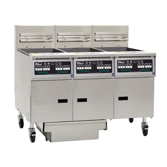 Pitco Gas Fryer Suite 3-Tank CE-SGH50/FD-FFF High Volume
