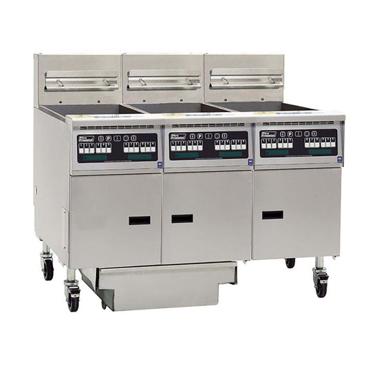 Pitco Gas Fryer Suite 4-Tank CE-SGH50/FD-FFFF High Volume