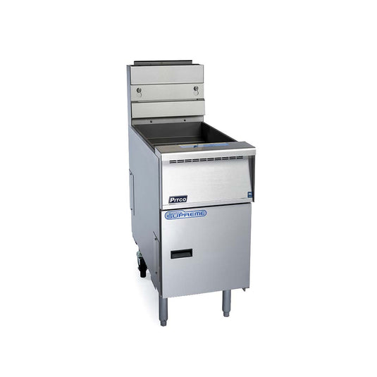 Pitco Solstice Supreme Fryer + Filter SF-SSH55-SSTC Commercial