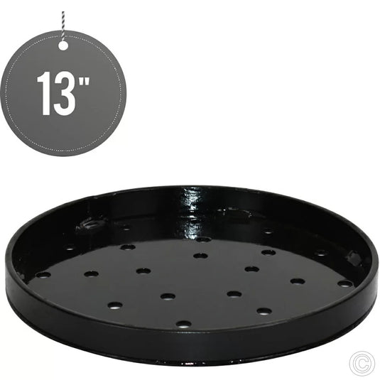 Cast Iron Heavy Duty Tandoori Plate 13 Inch - front view