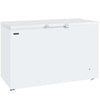 Tefcold Commercial Chest Freezer 385L | White Solid Lid Chest Freezer