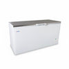 Tefcold Commercial Stainless Steel Solid Lid Chest Freezer 556L | Heavy-Duty Catering Freezer