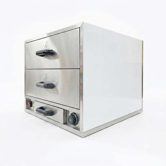 Commercial Two large Bun Warmer removable drawers and a dedicated water compartment