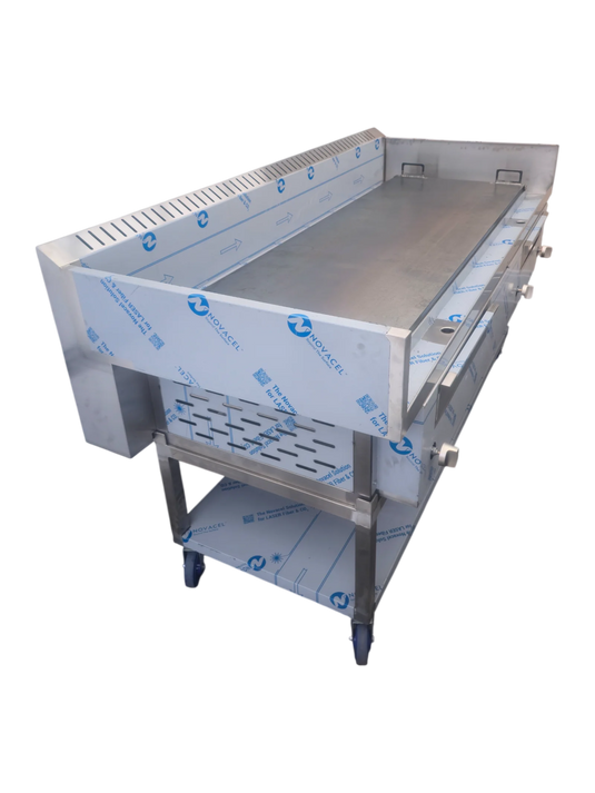 180cm Gas Flat Plate Dosa Griddle 6 Burner | Commercial Gas Griddle