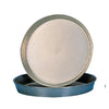 6” Pizza pan black iron deep 1.5”