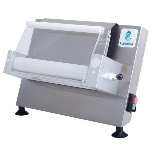 Pastaline Giotto Mini 30 Commercial 12" Single Dough Roller | Compact Pizza Sheeter