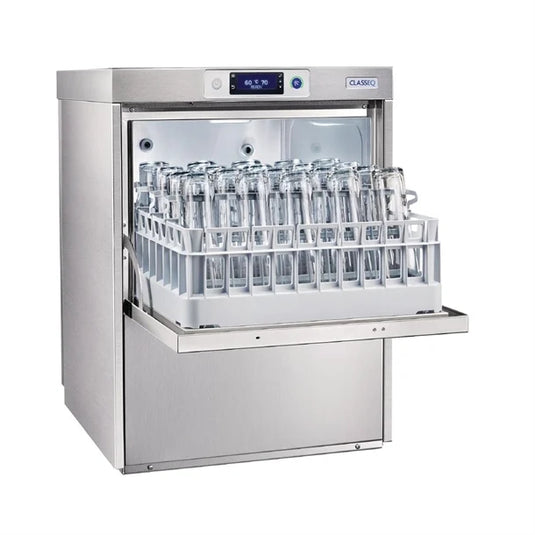 Classeq Commercial Undercounter Dishwasher 400x400mm 40 Racks/hr | Professional Catering Dishwasher