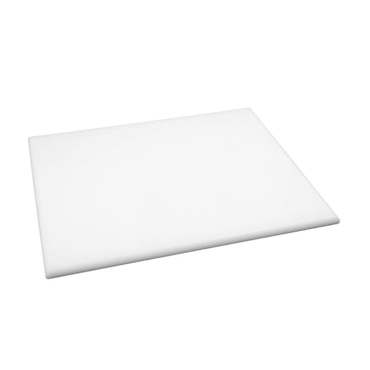 Hygiplas Extra Thick High Density White Chopping Board Large — Image 3