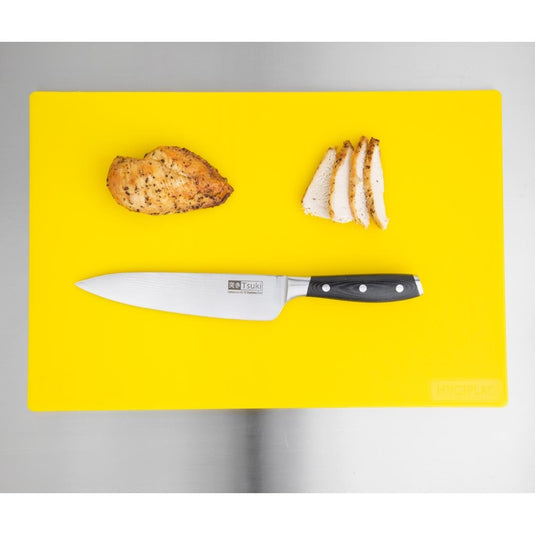 Hygiplas Low Density Yellow Chopping Board Standard — Image 4
