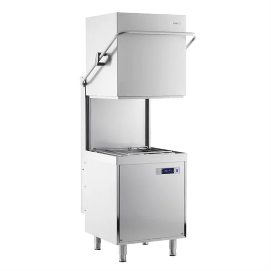 Commercial Pass-Through Dishwasher & Glasswasher with Integral Water Softener | Stainless Steel Warewasher