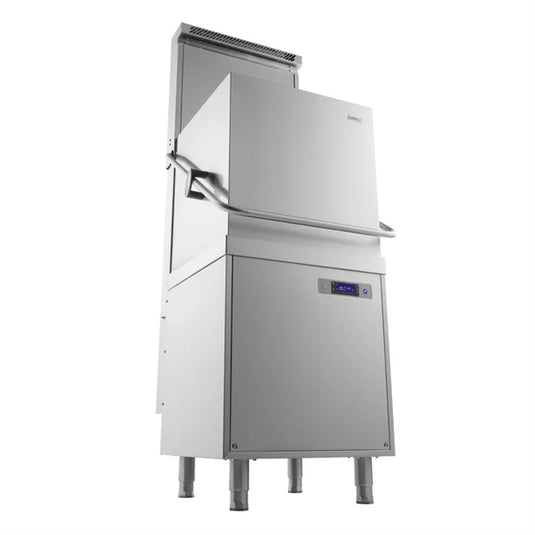 Professional Passthrough Dishwasher / Glasswasher with Steam Recovery | Stainless Steel Pass-Through Dishwasher