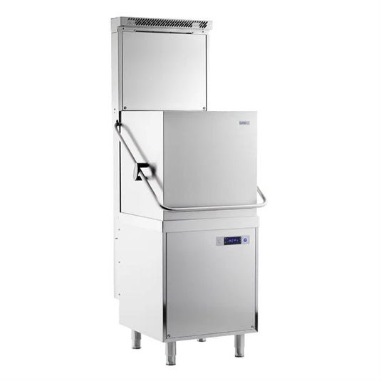 Professional Passthrough Dishwasher / Glasswasher with Steam Recovery | Stainless Steel Pass-Through Dishwasher