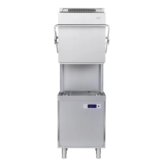 Passthrough Dishwasher / Glasswasher with Integral Water Softener & Steam Recovery