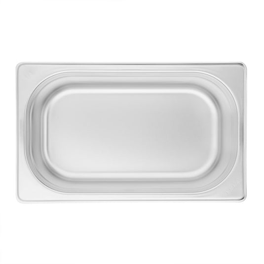 Stainless Steel 1/4 Gastronorm Pan 100mm