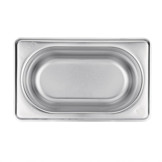 Stainless Steel 1/9 Gastronorm Pan 100mm