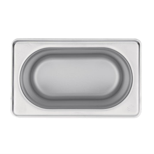Stainless Steel 1/9 Gastronorm Pan 150mm