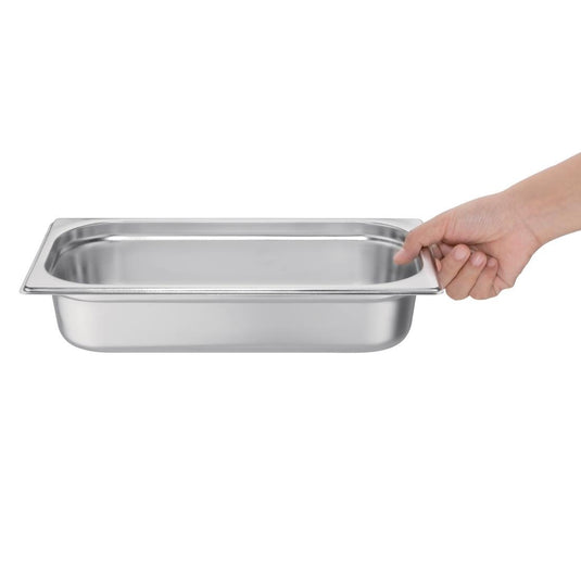 Stainless Steel 1/3 Gastronorm Pan 65mm
