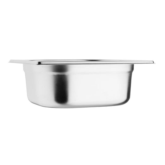 Stainless Steel 1/6 Gastronorm Pan 65mm