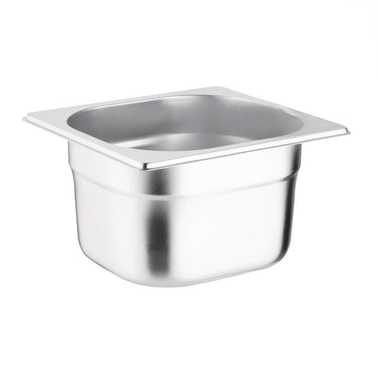 Stainless Steel 1/6 Gastronorm Pan 100mm