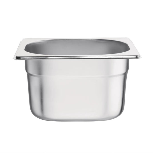 Stainless Steel 1/6 Gastronorm Pan 100mm