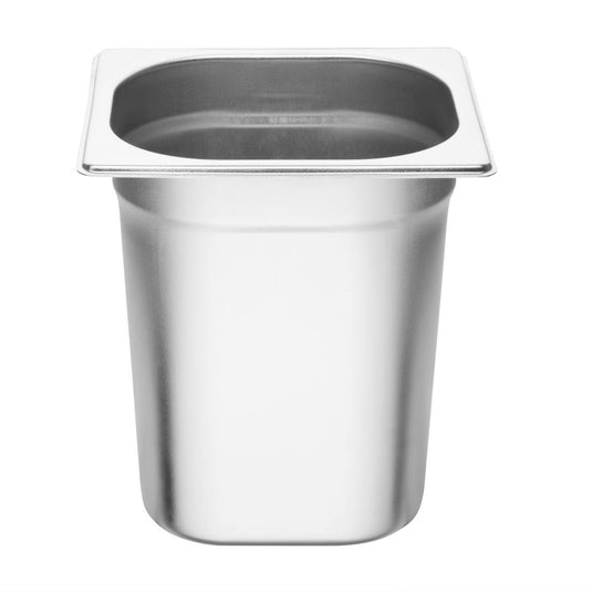 Stainless Steel 1/6 Gastronorm Pan 200mm