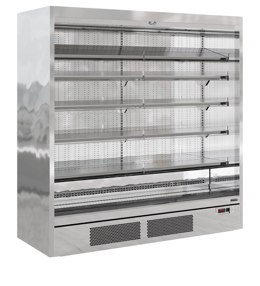 Tefcold Commercial Open-Front Open Multideck Display Fridge 2165L