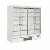 Tefcold Commercial 4 Door Glass Door Multideck Fridge 2165L