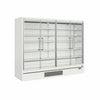 Tefcold Commercial 4 Door Glass Door Multideck Fridge 2887L