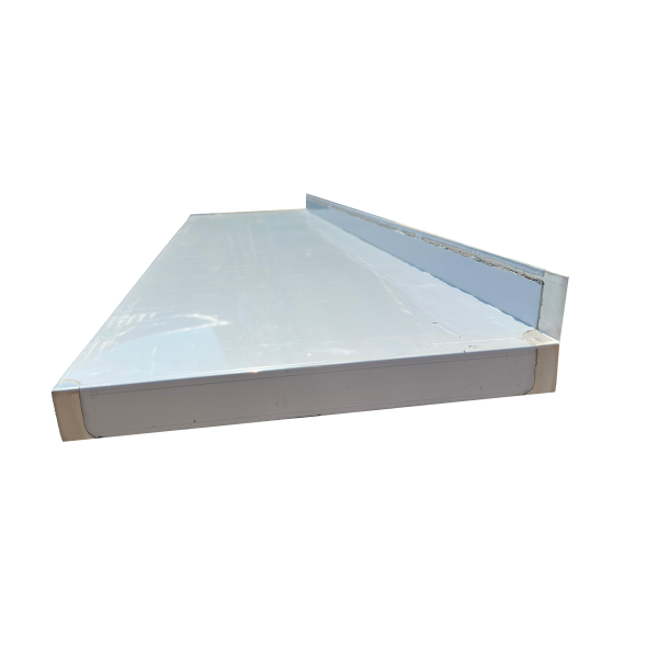 KAMIL Stainless Steel Wall Shelf With Hooks 150Cm - Image 2